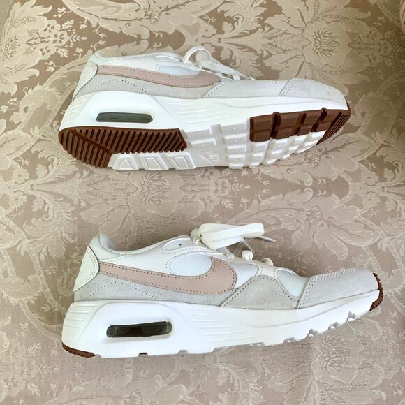 NEW Nike Air Max SC Sneakers in Sail/Gum Medium Brown/Sanddrift - Picture 11 of 14